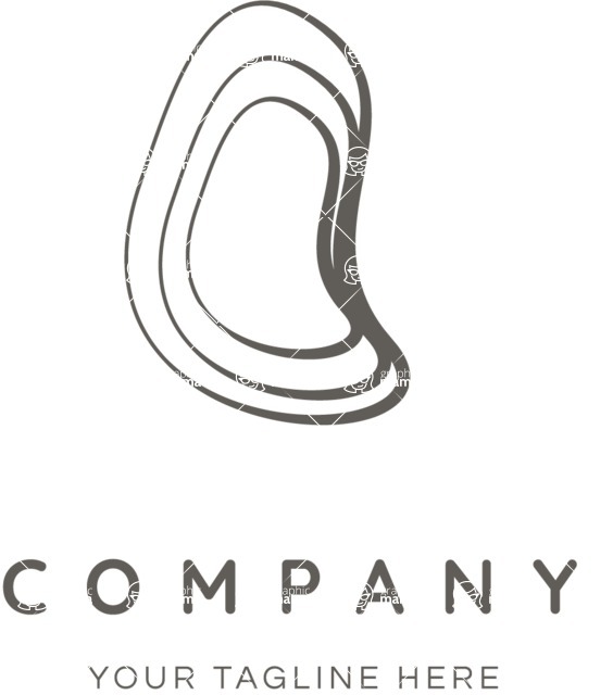 Business Logo Templates - vector graphics in a pack from GraphicMama - Agriculture Logo Design - Black and White